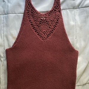 Pink Knit Tank
